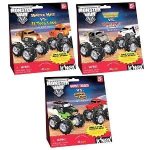  KNEX Micro Scale Monster Jam Building Sets Toys & Games