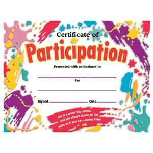  11 Pack TREND ENTERPRISES INC. CERTIFICATE PARTICIPATION 