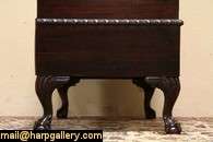 Signed by famous maker, Lane, a classic Georgian design mahogany 