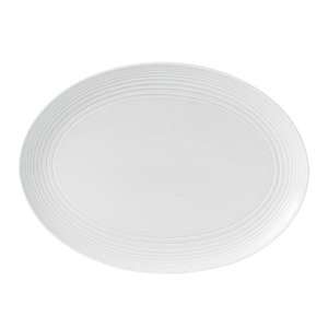 Gordon Ramsay China Maze White Oval Platter 17  Kitchen 