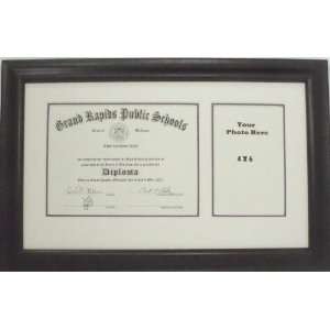  Graduation Diploma Creme & Purple Certificate Photo Frame 