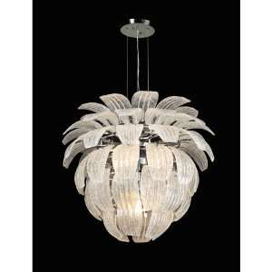 PLC Lighting 82355 PC Charisma 10 Light Chandeliers in Polished Chrome