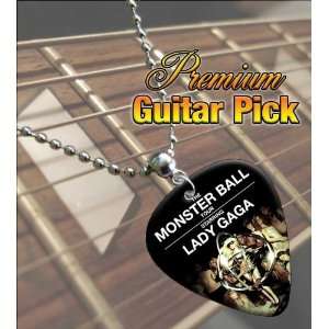  Monster Ball Tour Premium Guitar Pick Necklace Musical Instruments