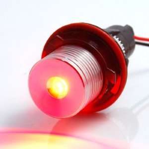 Custom Replacement 3W Red LED Halo Ring Angel Eye Light Headlamp Bulbs 