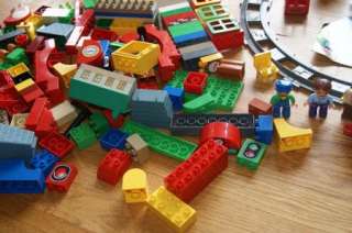 HUGE DUPLO LEGO THOMAS TRAIN SET TRACKS CRANKY PERCY JAMES SALTY 