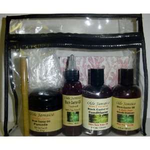   Black Castor Oil Hair Growth & Maintenance Kit (Sulfate free and Dye