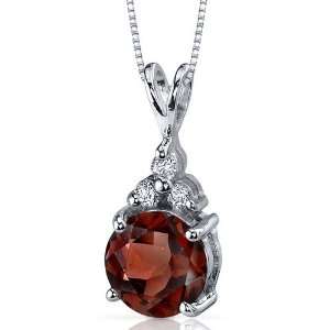 Refined Class 2.50 carats Round Shape Sterling Silver Rhodium Finish 
