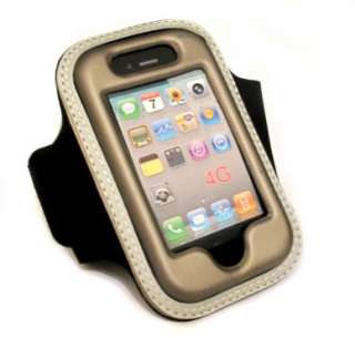  4S 4G 3G 3GS Sport Armband Case Cover Black Gym Running Workout  