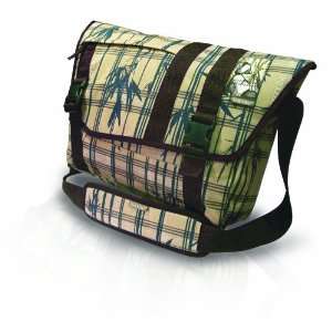  Recycled Messenger Bag, Bamplaidboo