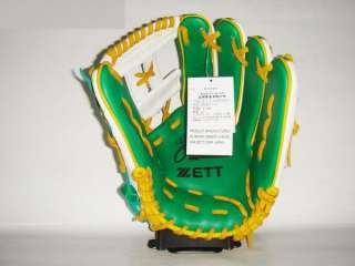 ZETT Baseball Gloves 11.5 Green {Special Order} RHT  