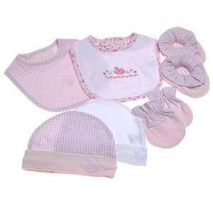  Baby Jockey   4 Piece Layette Gift Set   Pink Baby