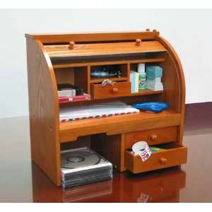 Mini Rolltop Desk Organizer 
