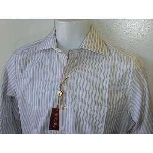 Loro Piana Striped Dress Shirt Size 15
