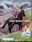 1971 Marlboro Man lighing cigarette vintage ad items in ADMAN VINTAGE 