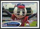 2012 Topps Opening Day Mascots M 8 Atlanta Braves Mascot