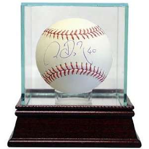 Chien Ming Wang signed Official Major League Baseball w/ Glass Case 