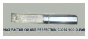 MAX FACTOR COLOUR PERFECTION LIP GLOSS 500 CLEAR SEALED  