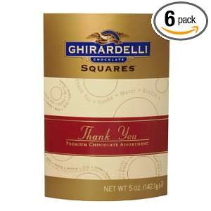   Chocolate Occasions Assortmet, Thank You, 5 Ounces Boxes (Pack of 6