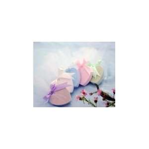  Heart Shape Bath Fizz with Tulle wrap and Satin Bows (Set 