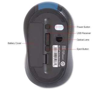 Microsoft 4000 D5D 00066 Mobile Mouse   Wireless, Crania  