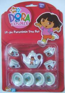 DORA THE EXPLORER   MINI PORCELAIN TEA SET dolls house  