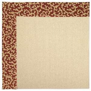  Capel Zoe Beach Sisal 2009 Red Lacquer 500 12 x 12 Area 