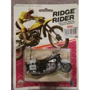  Ridge Rider Police Motorcycle Toys & Games