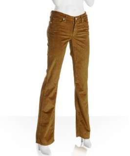 for All Mankind mustard brown stretch Flynt bootcut corduroys 