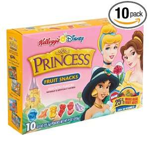 Kelloggs Fruit Pieces, Barbie Island Princess, 9 Ounce Packages (Pack 