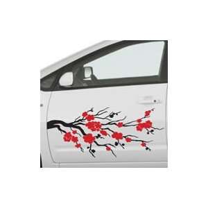  Cherry blossom car decals (set of 2) 