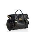 mulberry black buffalo leather alexa oversized satchel