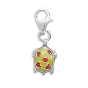  Turtle Charm with Lobster Clasp Jewelry