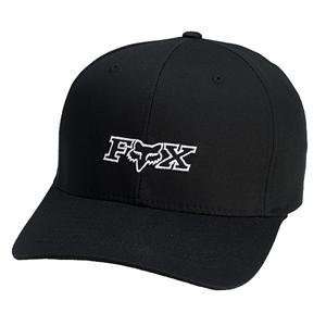  Fox Racing Classic 2 Flex Fit Cap   Small/Medium/Black 