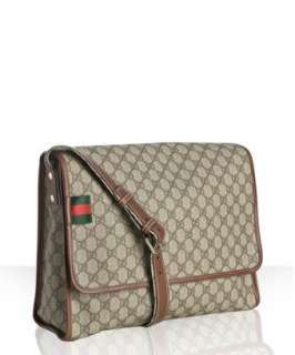 Gucci beige GG plus messenger bag   