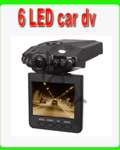 HD 6 IR lens Night Vision Car Vehicle 2.5 DV DVR CAM camera 270 