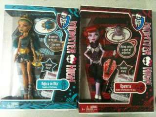 Monster High OPERETTA & NEFERA DE NILE dolls NIB In Hand Fast Shipping 