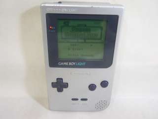 Nintendo Game Boy Light Console System Silver MGB 101 0201  
