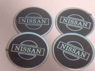 NISSAN CAR CHEVY Wheel Center Hub Cap Emblem Sticker 4p  