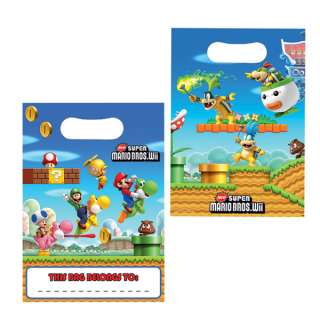 Birthday Party Supplies Super Mario Party Bags  