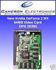 New Nvidia GeForce 2 MX 64MB Video Card AGP 3K595