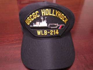 VTG USCGC WLB 214 Coast Guard Naval Ship Rare Patch Navy Blue Snapback 
