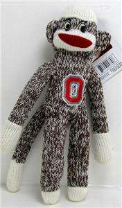 Inch Ohio State Buckeyes Sock Monkey OSU Gift New  