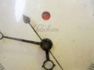 Vintage Wood Telechron Mantel Clock  
