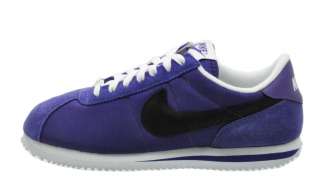 Nike Cortez Basic Nylon 06 Purple Black 317249 500 Classic Running Men 