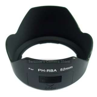 PH RBA 52mm Lens Hood for Pentax K200D K20D K10D K M KM  