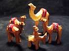 Set 3 Realistic CAMEL CAMELS Nativity Animals NEW  
