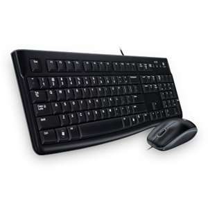  Logitech MK120 Keyboard & Mouse   USB Cable Keyboard 