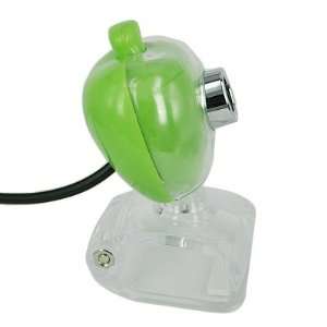 0M Pixel Green Apple USB PC Web Webcam w/ Mic & Clip  