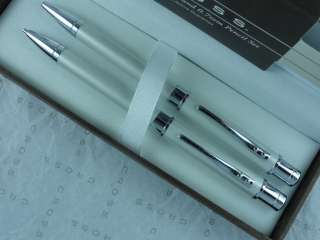   Limited Edition Classic Elite Pearlescent White Pen Pencil Set  