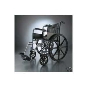 Medline Excel 1000 18 inch Seat Wheelchair with Elev Legrest (Folding 